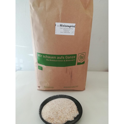 GLATZL BIO Weizengrieß (1 kg)